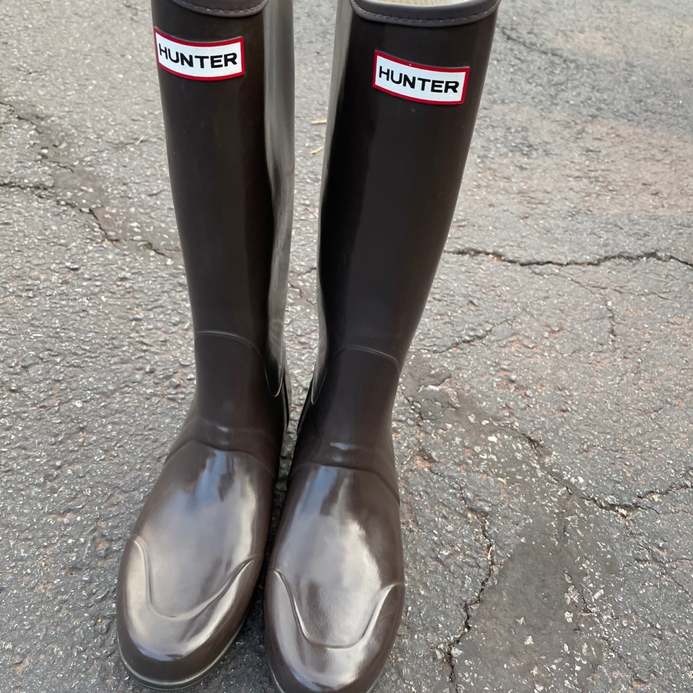 Hunter Boots Chocolate Brown